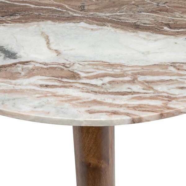 ATMOSPHERA - Table basse "Coppa" manguier D91cm - large