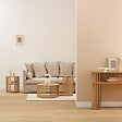 5 FIVE SIMPLY SMART - Table d'appoint ronde Slat 40x40x48cm - vignette