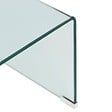 ATMOSPHERA - Table basse "Lenia" transparent 110x55x38cm - vignette