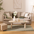 ATMOSPHERA - Table basse "Anaya" beige 120x60x40cm - vignette