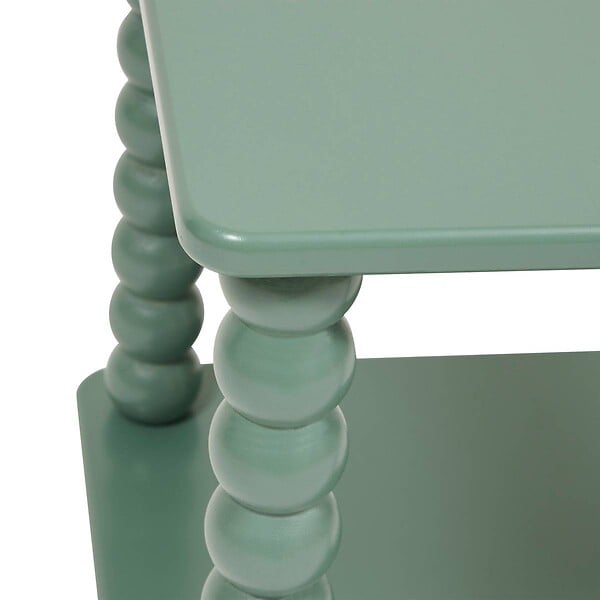 ATMOSPHERA - Table d'appoint Chamlo vert olive 40x40cm - large