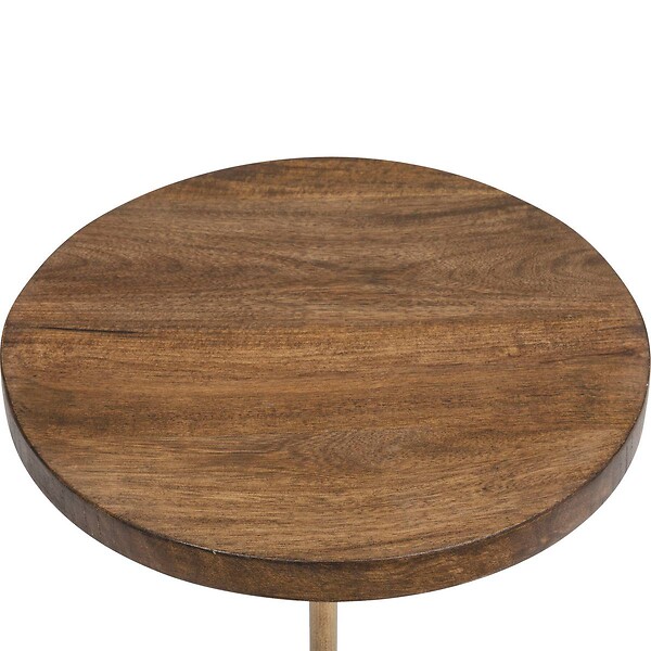 ATMOSPHERA - Table d'appoint "Neith" manguier D35cm - large