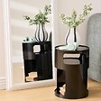 ATMOSPHERA - Table d'appoint Ashdal noir 32,5x32,5cm - vignette