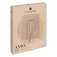 ATMOSPHERA - Table d'appoint Anaya beige 40x40x50cm - vignette