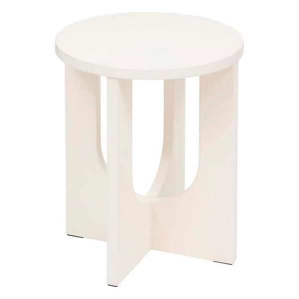 ATMOSPHERA - Table d’appoint "Bloom" ivoire 50,540x40cm - large