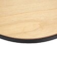 ATMOSPHERA - Table d'appoint horloge noir D51cm - vignette