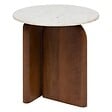 ATMOSPHERA - Table d’appoint "Nanda" blanc 56,5x5151cm - vignette