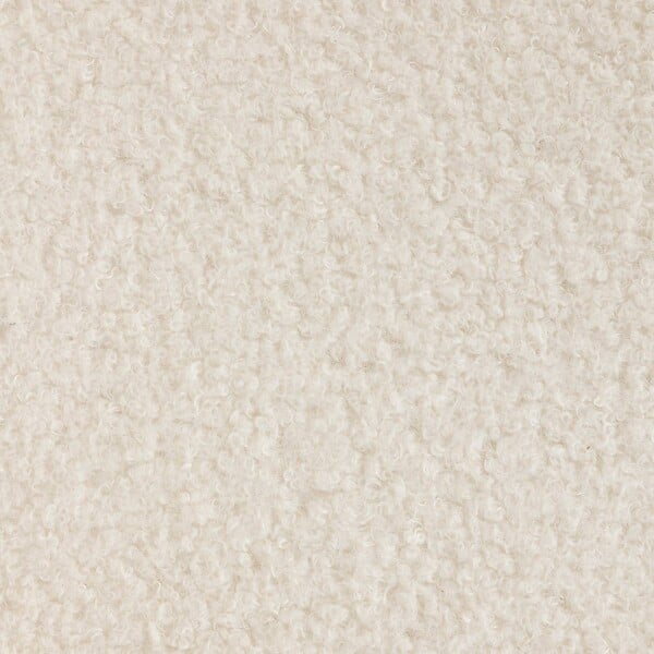 ATMOSPHERA - Chaise Baya pieds hêtre bouclette blanc - large