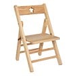 ATMOSPHERA - Chaise pliante enfant hévéa naturel - vignette