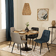 ATMOSPHERA - Chaise "Sirac" bleu canard - vignette