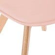 ATMOSPHERA - Chaise "Baya" pieds hêtre rose - vignette