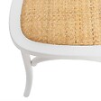 ATMOSPHERA - Chaise "Isak" hêtre et cannage blanc - vignette