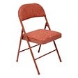 5 FIVE SIMPLY SMART - Chaise Flexy Plus en tissu chiné rose foncé - vignette