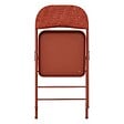 5 FIVE SIMPLY SMART - Chaise Flexy Plus en tissu chiné rose foncé - vignette