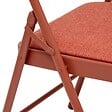 5 FIVE SIMPLY SMART - Chaise Flexy Plus en tissu chiné rose foncé - vignette