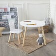 ATMOSPHERA - Chaise enfant "Douceur" motifs gris - vignette