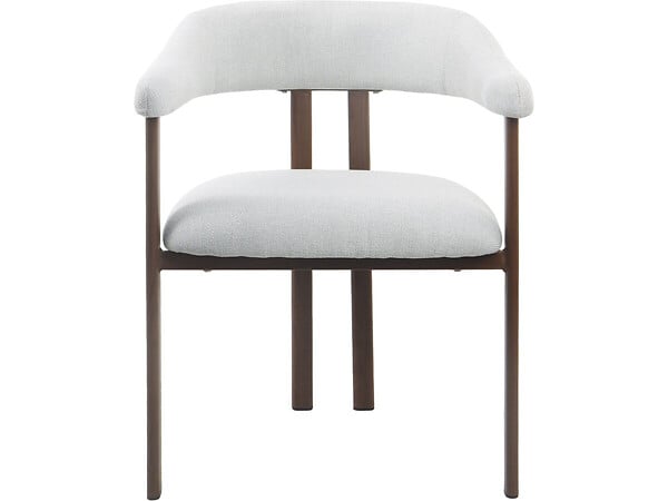 HABITAT ET JARDIN - Lot de 2 chaises de salle à manger imitation bois "Serelia" - Gris clair - large