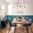 ATMOSPHERA - Chaise "Tyka" gris - vignette