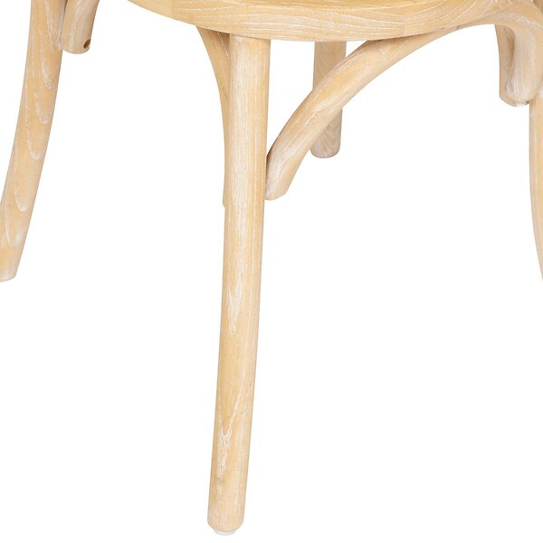 ATMOSPHERA - Chaise bistrot "Drevo" orme lin - large