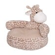ATMOSPHERA - Fauteuil enfant girafe beige et blanc - vignette
