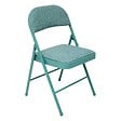 5 FIVE SIMPLY SMART - Chaise Flexy Plus en tissu chiné vert - vignette