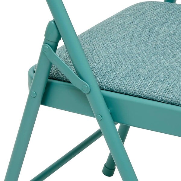 5 FIVE SIMPLY SMART - Chaise Flexy Plus en tissu chiné vert - large