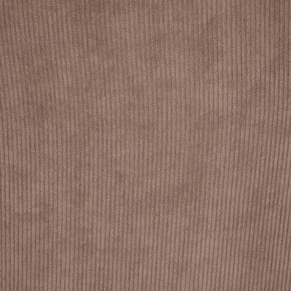 ATMOSPHERA - Chaise "Celeste" velours côtelé gris taupe - large