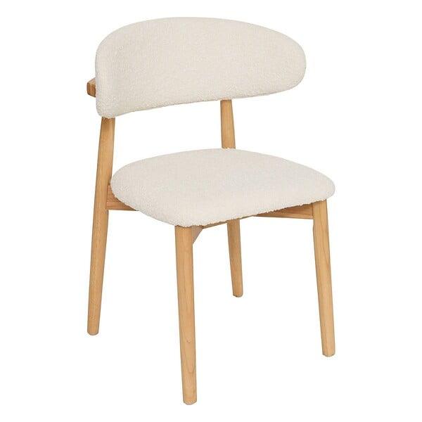 ATMOSPHERA - Lot de 2 chaises "Sari" blanc - large
