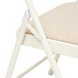 5 FIVE SIMPLY SMART - Chaise Flexy Plus en tissu chiné beige - vignette