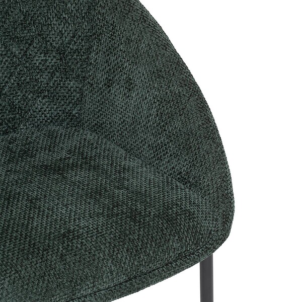 ATMOSPHERA - Chaise "Seliso" vert cèdre - large