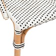 ATMOSPHERA - Chaise d'intérieur "Trecia" en rotin 48x56cm blanc - vignette