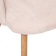 ATMOSPHERA - Chaise "Celeste" velours côtelé beige - vignette