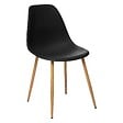 ATMOSPHERA - Chaise "Taho" 44cm noir - vignette