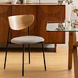 ATMOSPHERA - Lot de 2 Chaises "Jaisa" gris - vignette