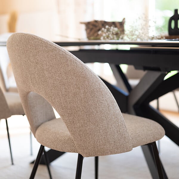 ATMOSPHERA - Chaise "Raven" beige - large