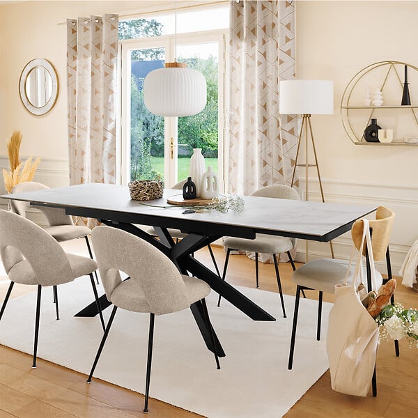 ATMOSPHERA - Chaise "Raven" beige - large