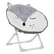 ATMOSPHERA - Fauteuil pliant renard 40x23cm blanc - vignette