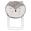 ATMOSPHERA - Fauteuil pliant renard 40x23cm blanc - vignette