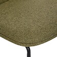 ATMOSPHERA - Chaise Neora en Tissu Vert Cèdre L58xl46xH82 cm - vignette