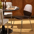 ATMOSPHERA - Chaise "Ouro" hévéa et noyer - vignette