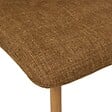 ATMOSPHERA - Chaise Sirac en Tissu Cannelle L45xP55xH84 cm - vignette