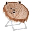 ATMOSPHERA - Fauteuil enfant pliant lion marron - vignette