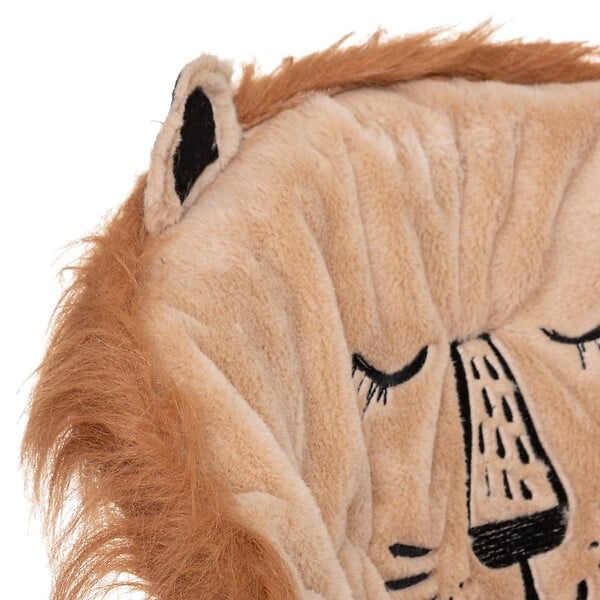 ATMOSPHERA - Fauteuil enfant pliant lion marron - large