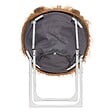 ATMOSPHERA - Fauteuil enfant pliant lion marron - vignette