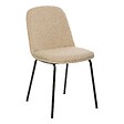 ATMOSPHERA - Chaise Neora en Tissu Beige L58xl46xH82 cm - vignette