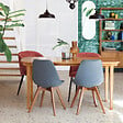 ATMOSPHERA - Fauteuil "Celeste" velours côtelé rose terracotta - vignette