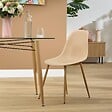 ATMOSPHERA - Chaise Taho 46x86cm beige - vignette