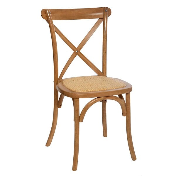 ATMOSPHERA - Chaise "Isak" chêne naturel beige - large