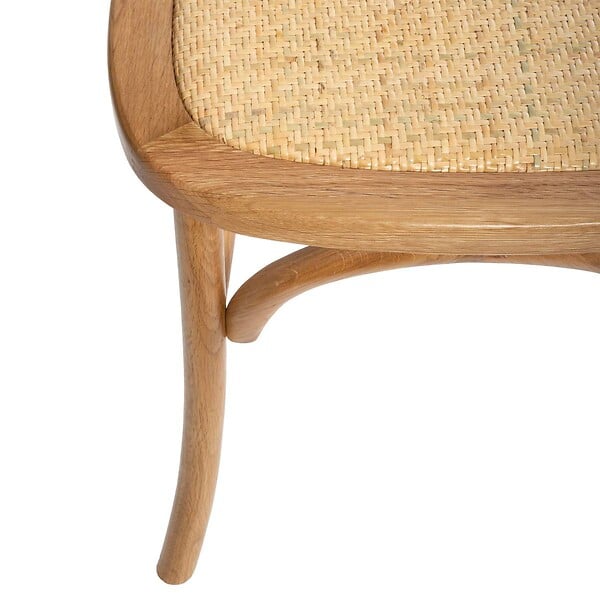 ATMOSPHERA - Chaise "Isak" chêne naturel beige - large