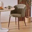 ATMOSPHERA - Fauteuil "Celeste" vert Kaki L60xp54xH80cm - vignette
